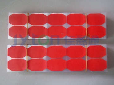 深圳高温贴纸生产厂家,红色喷涂保护贴纸定做定制