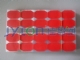 深圳高温贴纸生产厂家,红色喷涂保护贴纸定做定制